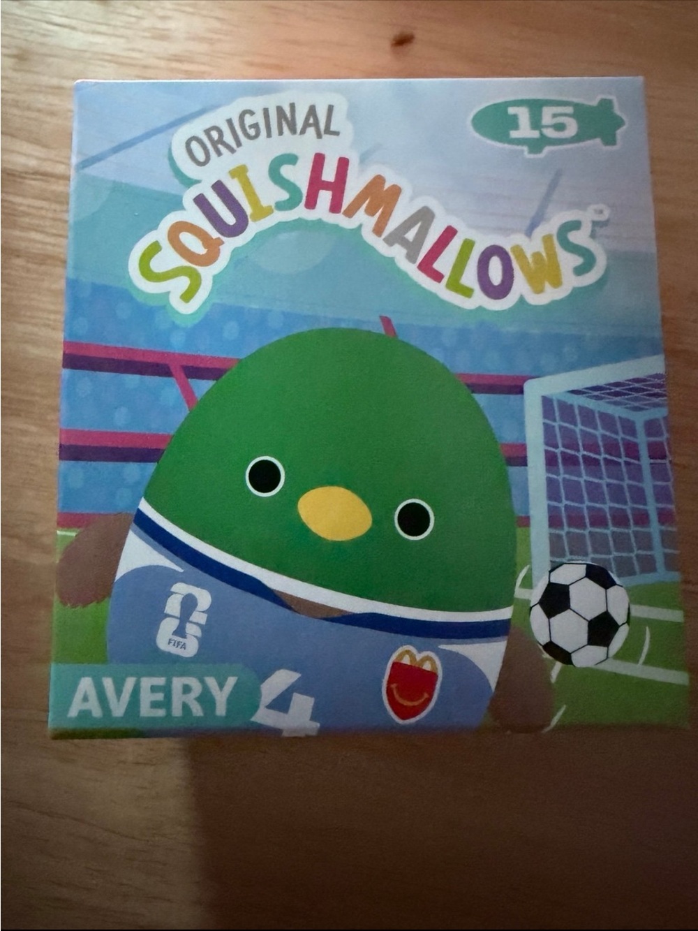 2026 McDonald’s Fifa World Cup #15 Avery Squishmallow Collectible